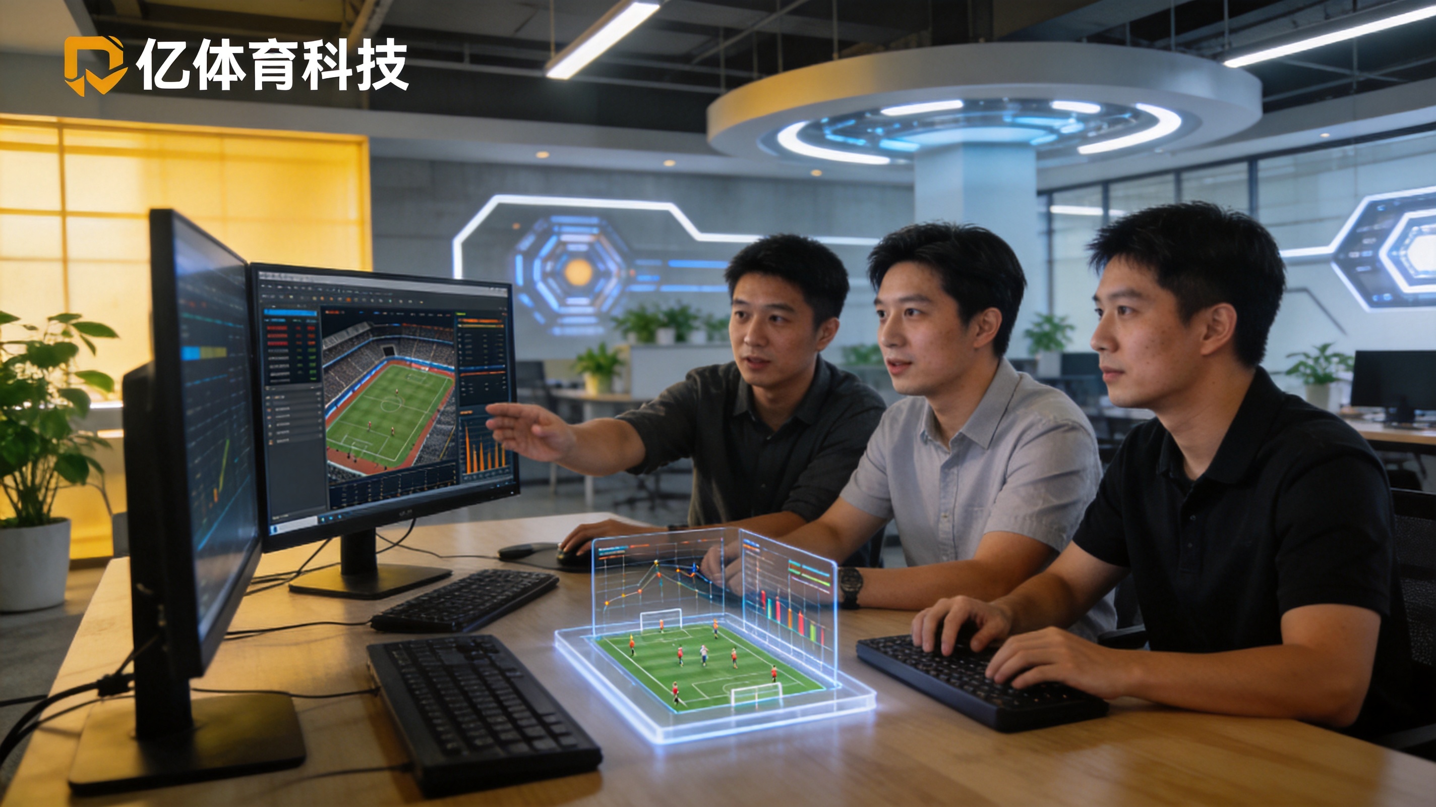 三亿体育科技团队与赛事数据平台展示
